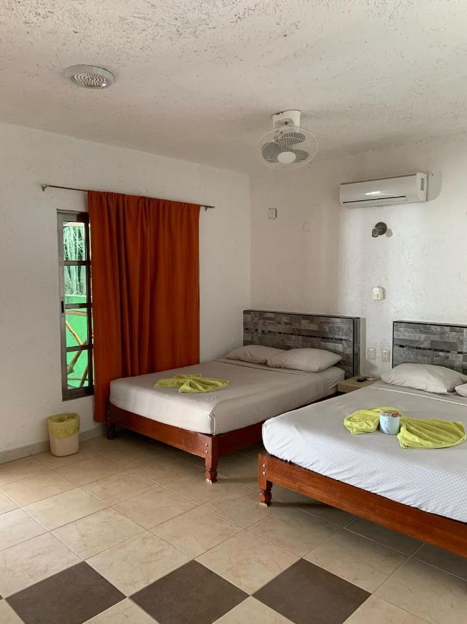 Hotel Szapot Bacalar Exteriör bild